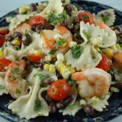 Grilled Corn and Shrimp Salad
