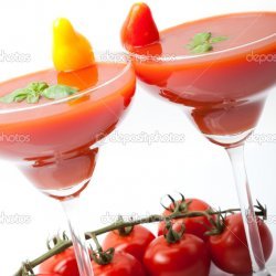Fresh Tomato Juice Cocktail