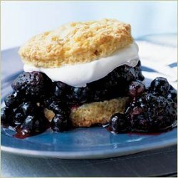 Blueberry-blackberry Shortcakes