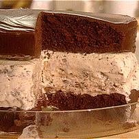Frozen Chocolate Cookie Cake