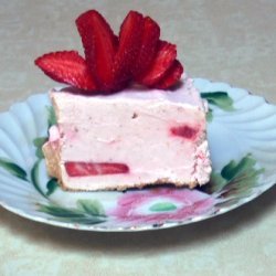 Strawberry No-bake Cheesecake