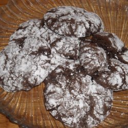 Nothing To It-chocolate Cream Cheese Crinkles