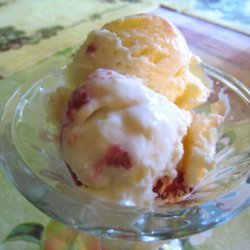 Homemade Strawberry-vanilla Ice Cream