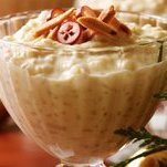 Almond And Mascarpone Rice Pudding With Vanilla