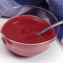Ruby- Red -raspberry Sauce