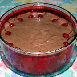 Party Size Chocolate Cherry Mousse