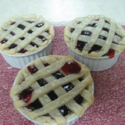 Elaines Deep-dish Cherry And Cranberry Pie
