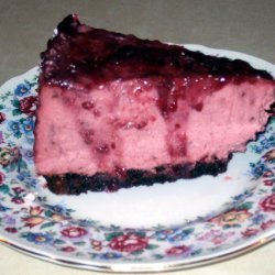 Black Raspberry Cheese Cake