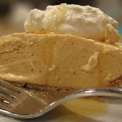 Pumpkin Ice Cream Pie With Vanilla Whipped Cream A...