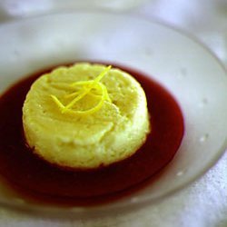 Lemon Semolina Pudding