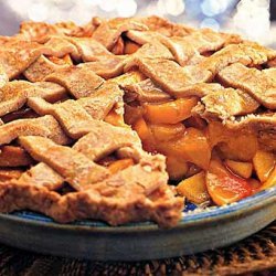 Sour-cream Peach Pie