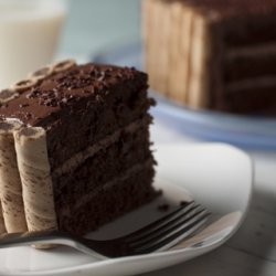 Chocolate Pirouette-crusted Cake