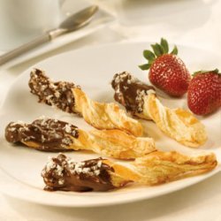 Chocolate-dipped Spiced Twists
