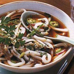 Spicy Vietnamese Beef and Noodle Soup