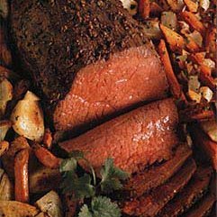Spiced Roast Beef and Vegetables