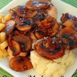 Beef with Mushrooms and Glazed Onions