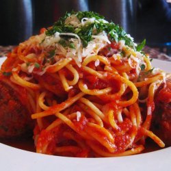 Meatballs with Parsley and Parmesan