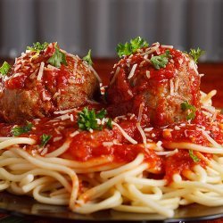 Old-Fashioned Spaghetti and Meatballs