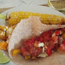 Spicy Steak and Corn Soft Tacos