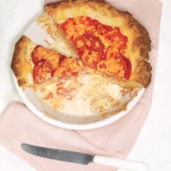 Tomato and Cheddar Pie