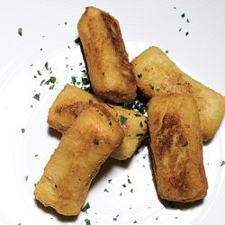 Fried Polenta Cheese Fritters