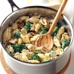Mac and Cheese with Chicken and Broccoli