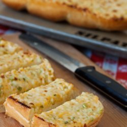 Three-Cheese Garlic Bread
