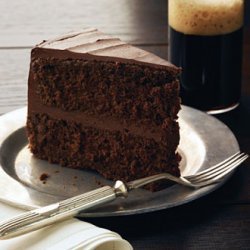 Chocolate Stout Layer Cake With Chocolate Frosting