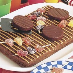 Chocolate Barbeque Grill Cake