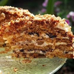 Rich Honey Cake With Prunes