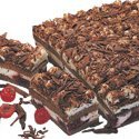 Black Forest Cheesecake Squares