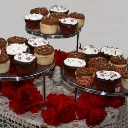 Wedding  White Cup Cakes