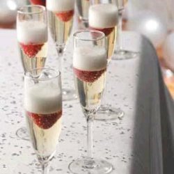 Jelled Champagne Dessert