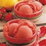 Gelato Di Fragola   - Italian Strawberry Ice