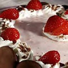 Strawberry Mousse Torte