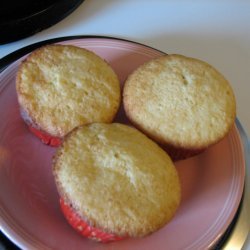 Filled Raspberry Cupcakes