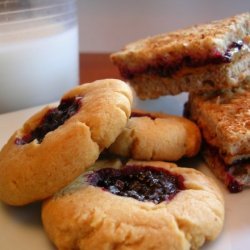 Peanut Butter And Jelly Cookies