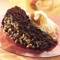 Caramel-pecan Brownie Cake