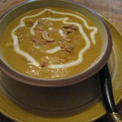 Curried Pumpkin-cauliflower Soup