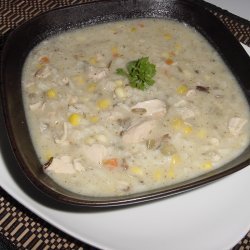 Creamy Chicken And Rice Soup