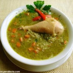 Aguadito De Pollo - Peruvian Chicken Soup