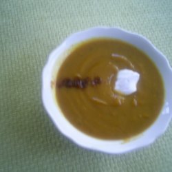 Roasted Butternut Squash And Apple Soup