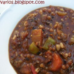 Pumpkin And Wheat Berries Soup