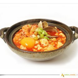 Korean Style Soft Tofu Soup-soontofu