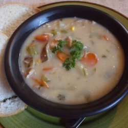 Hearty Cream Of Chicken Soup