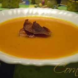 Sweet Potato Pumpkin Soup With Chili