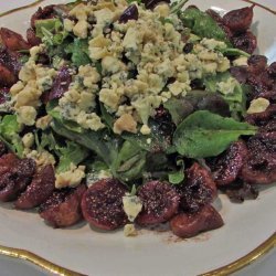 Fig and Stilton Salad with Port Wine Dressing