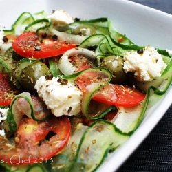 Tomato Salad with Feta and Olives