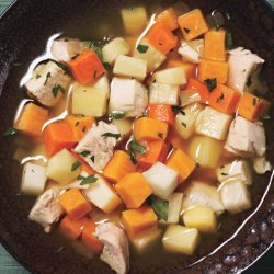 Chicken Soup with Root Vegetables