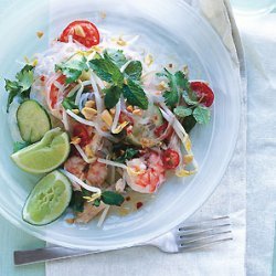 Thai Chicken and Shrimp Noodle Salad